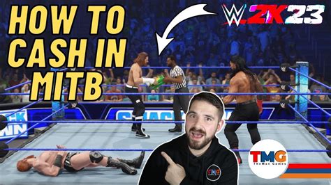 how to cash in mitb wwe 2k23